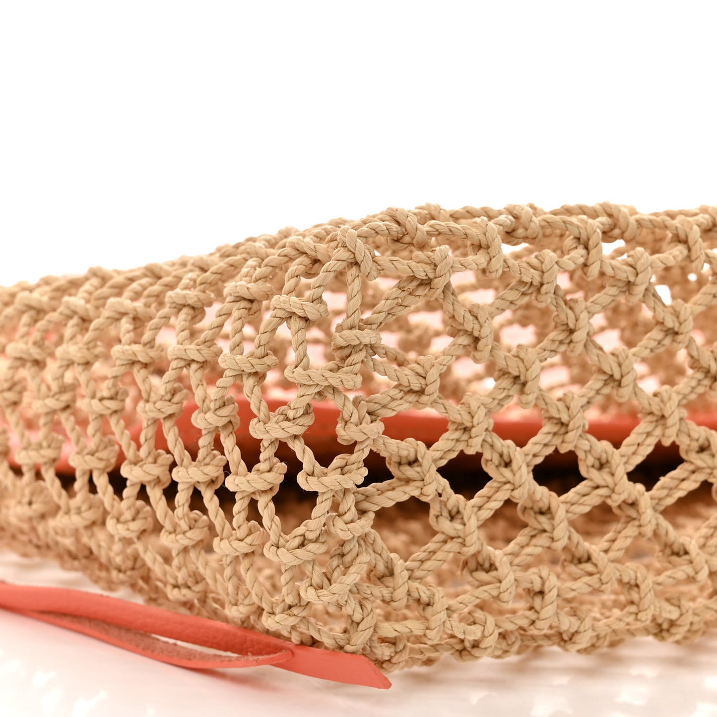 Goyardine Net Aligre Tote Coral