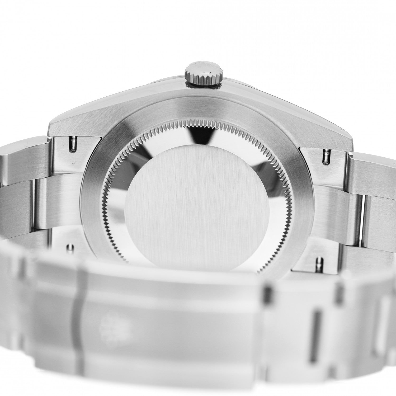 Rolex Stainless Steel 41mm Oyster Perpetual Watch Bright Blue 124300 3 of 5