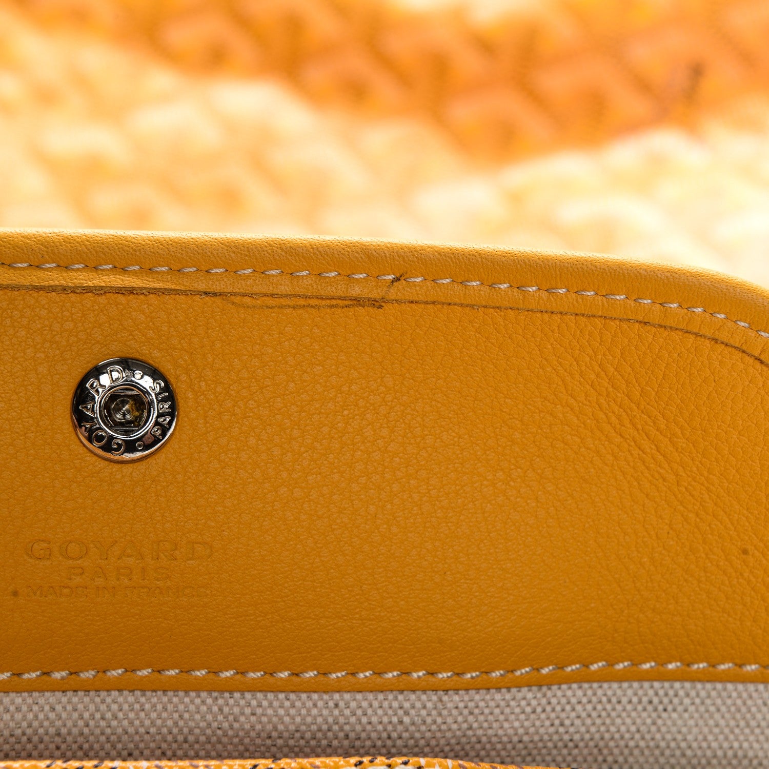 Goyard Goyardine Saint Louis GM Yellow 13 of 13