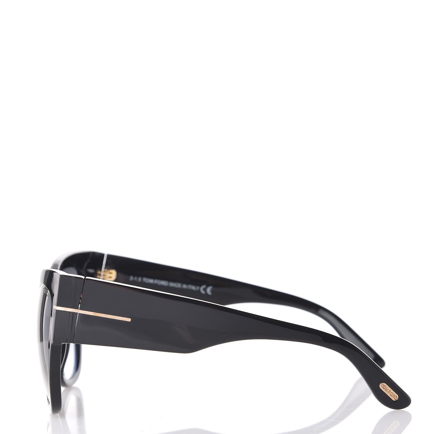 Tom Ford Acetate Anoushka Cat Eye Sunglasses TF371 Black 3 of 7