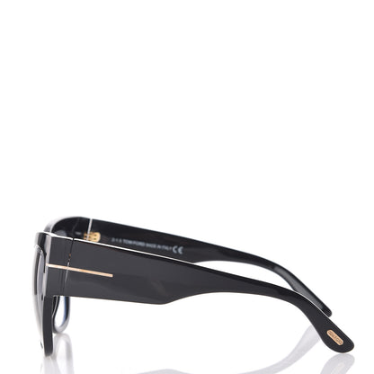 Tom Ford Acetate Anoushka Cat Eye Sunglasses TF371 Black 3 of 7
