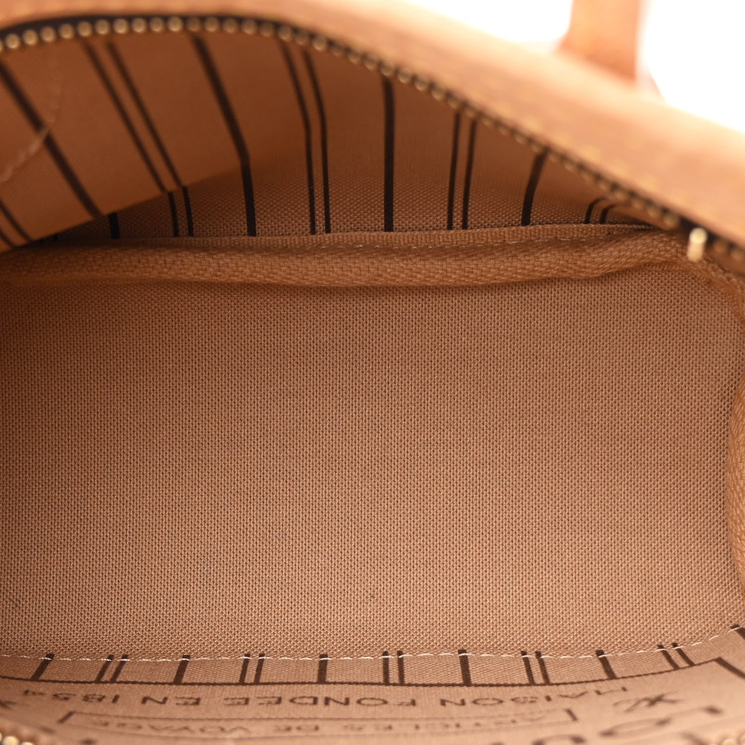 Louis Vuitton Monogram Neverfull BB Beige 5 of 14