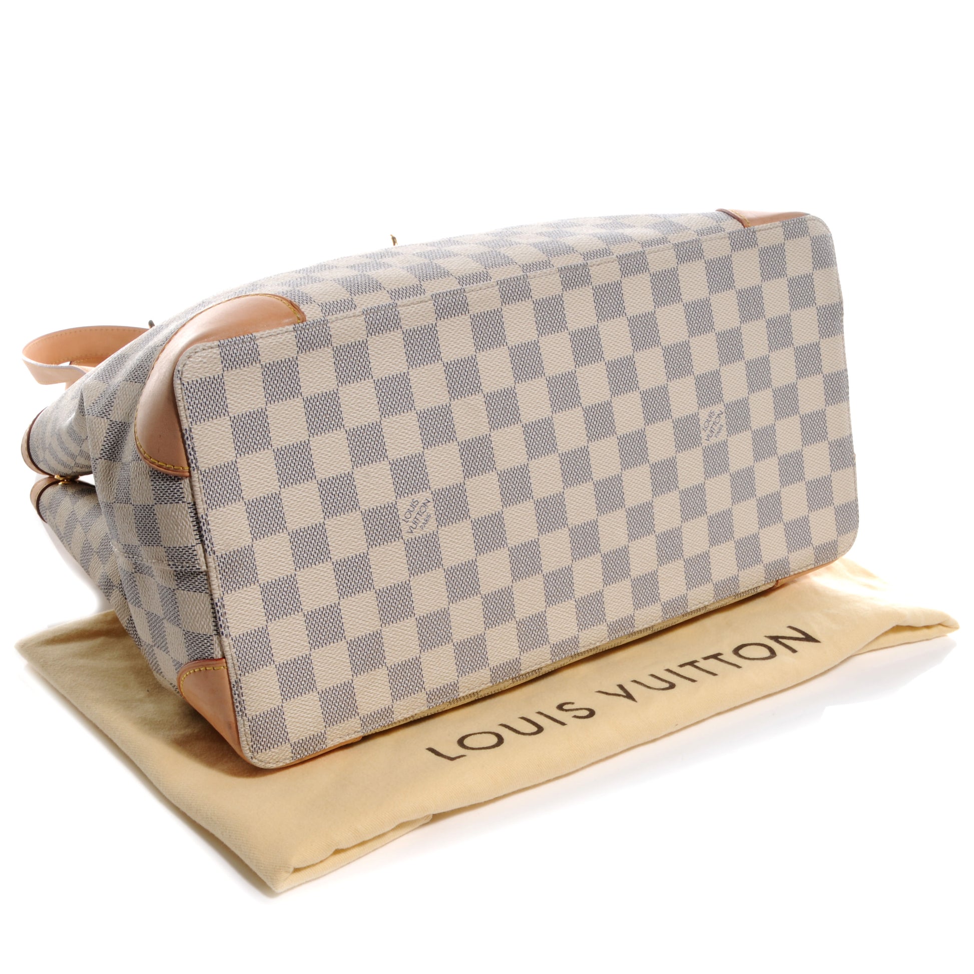 Louis Vuitton Damier Azur Hampstead MM 4 of 8