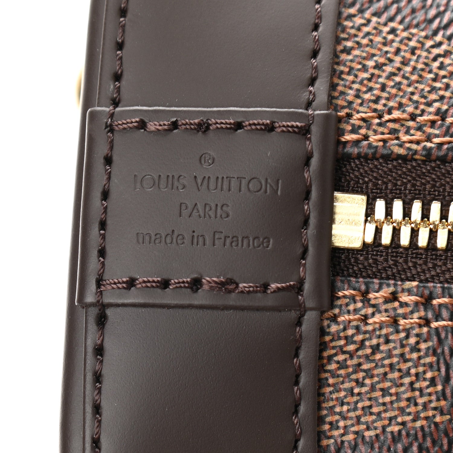 Louis Vuitton Damier Ebene Alma BB 6 of 11