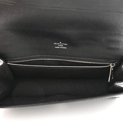 Louis Vuitton Epi Clery Black 5 of 10