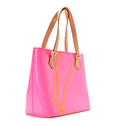 Louis Vuitton Vernis Fluo Houston Rose 2 of 11
