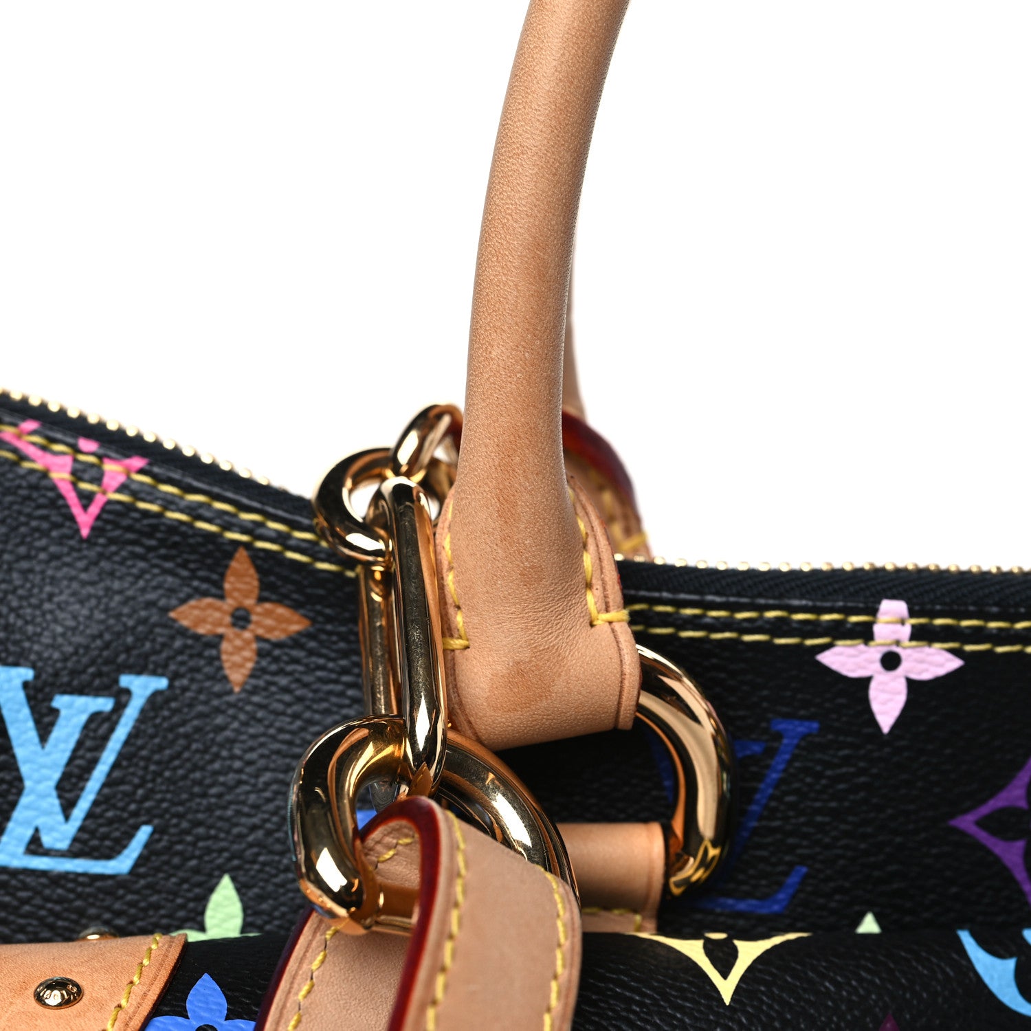 Louis Vuitton Monogram Multicolor Rita Black 10 of 10