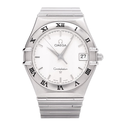 Omega Stainless Steel 33mm Constellation Quartz Watch White 1512.30 1 of 7