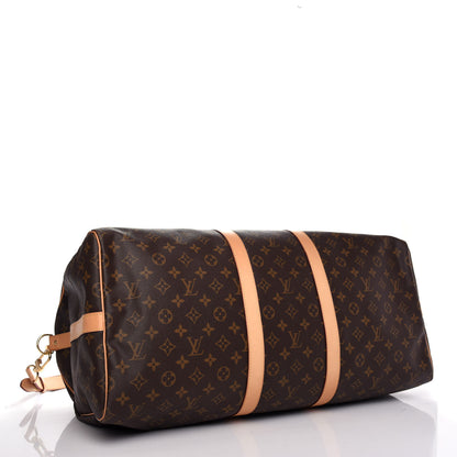 Louis Vuitton Monogram Keepall Bandouliere 55 3 of 10
