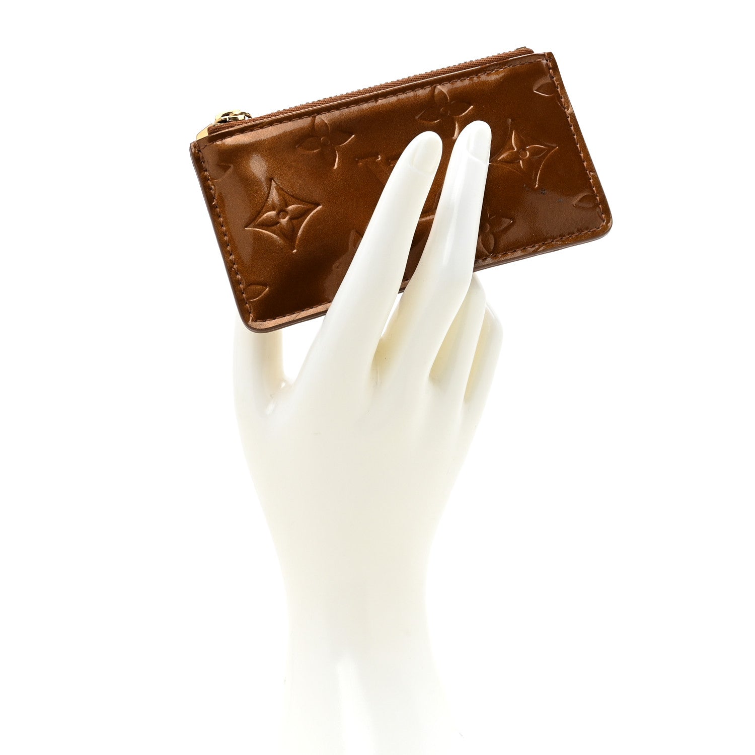 Louis Vuitton Vernis Key Pochette Bronze 2 of 7