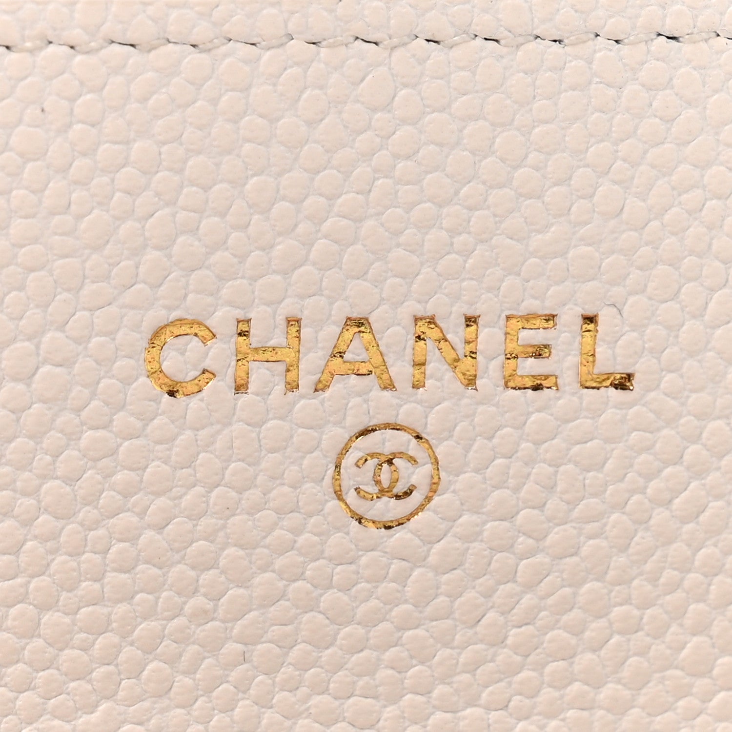 Chanel Caviar Quilted CC Turnlock Wallet On Chain WOC White 6 of 13