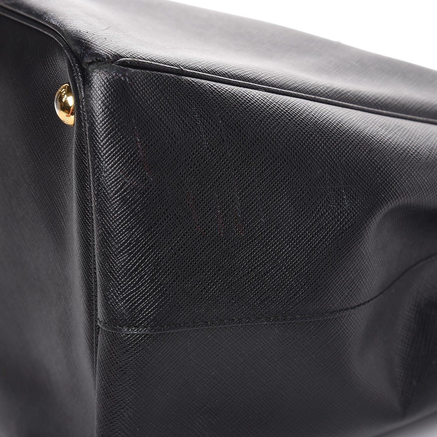 Prada Saffiano Lux Extra Large Galleria Double Zip Tote Black 11 of 19