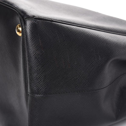 Prada Saffiano Lux Extra Large Galleria Double Zip Tote Black 11 of 19