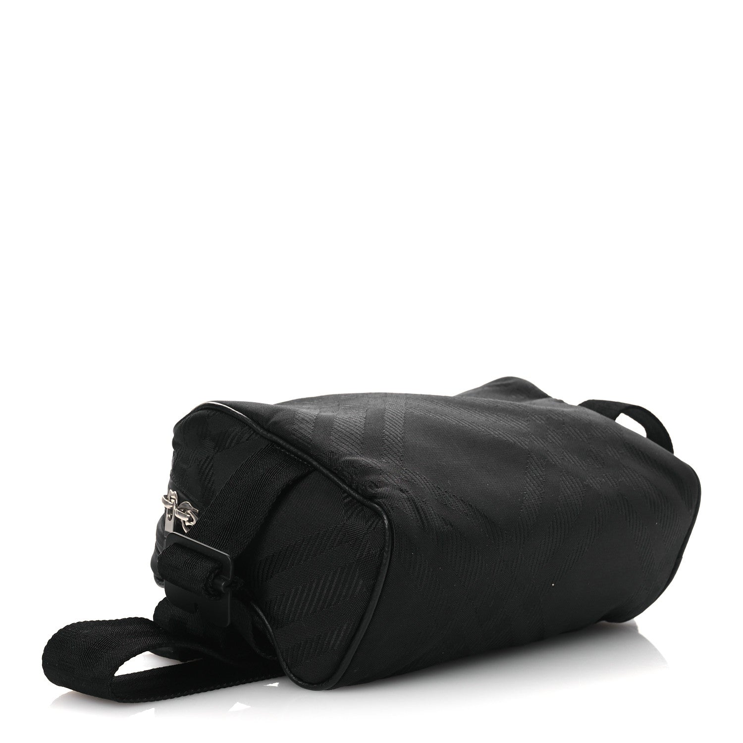 Burberry Nylon Jacquard Check Belt Bag Black 3 of 10