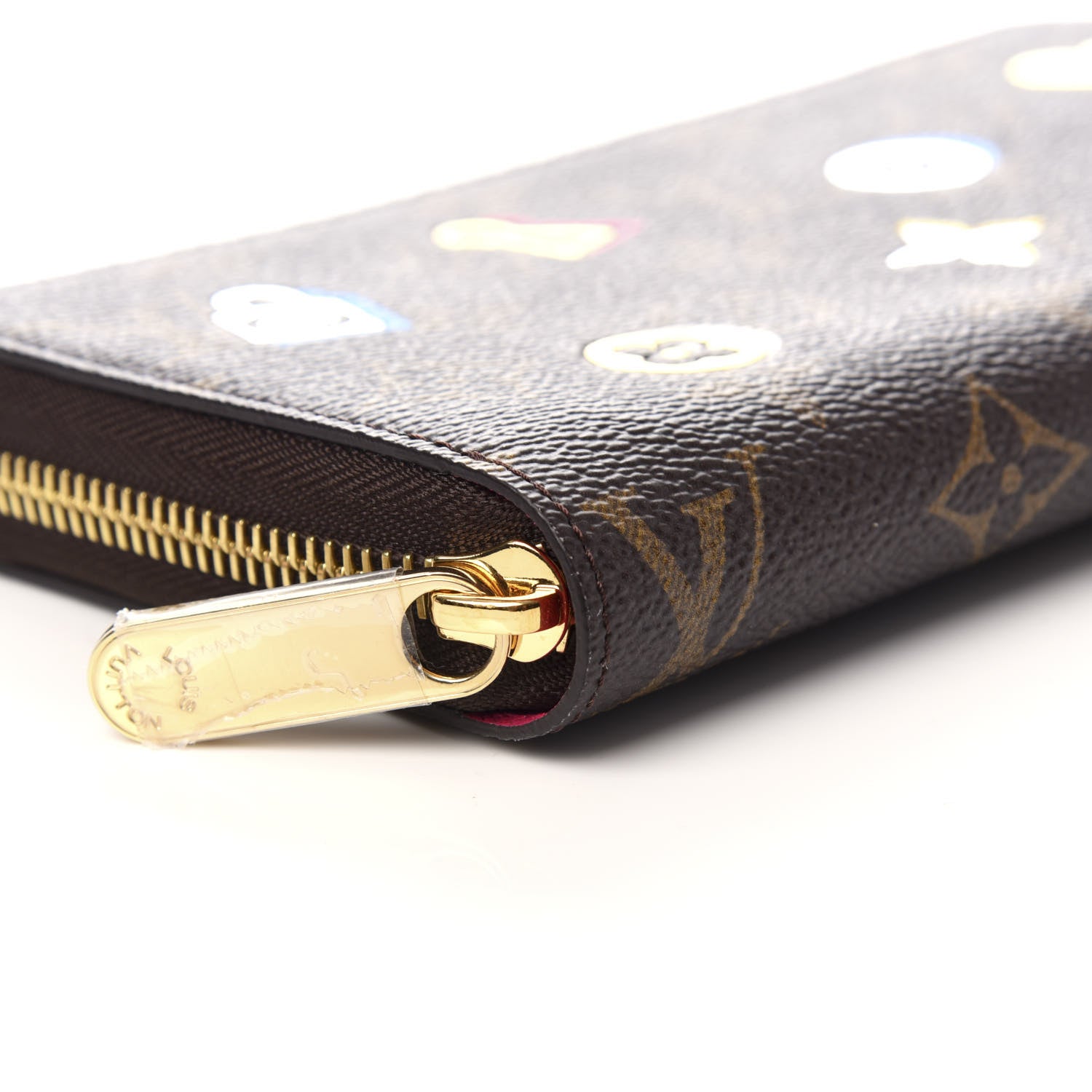 Louis Vuitton Monogram LV Love Lock Zippy Wallet 6 of 9