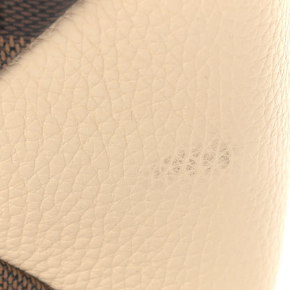 Louis Vuitton Damier Ebene Cuir Taurillon Brittany Creme 10 of 12