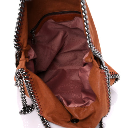 Stella McCartney Shaggy Deer Falabella Fold Over Tote Orange 5 of 8