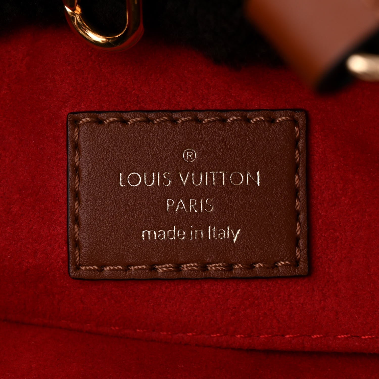 Louis Vuitton Shearling Monogram Giant Teddy Onthego GM Black White 6 of 10