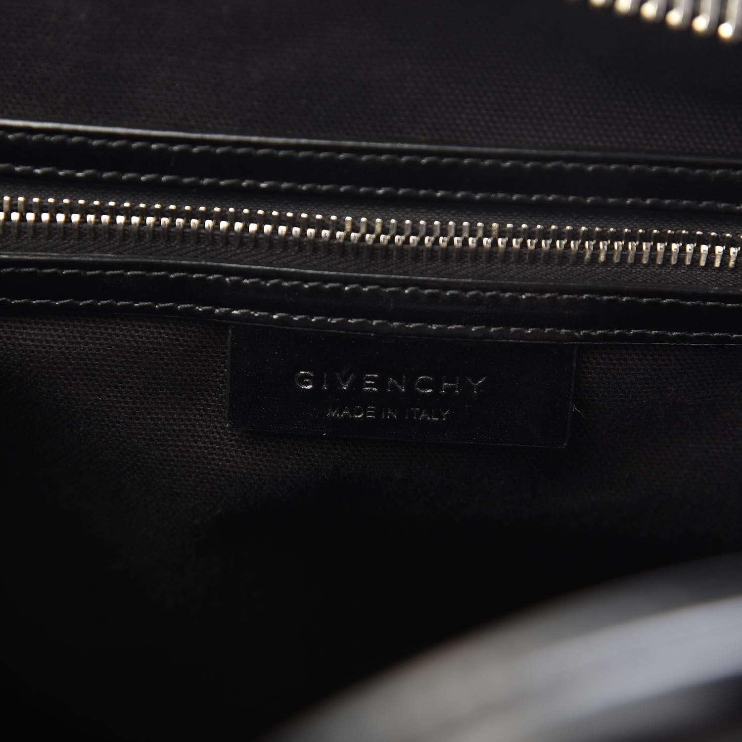 Givenchy Shiny Lord Calfskin Medium Antigona Black 7 of 9