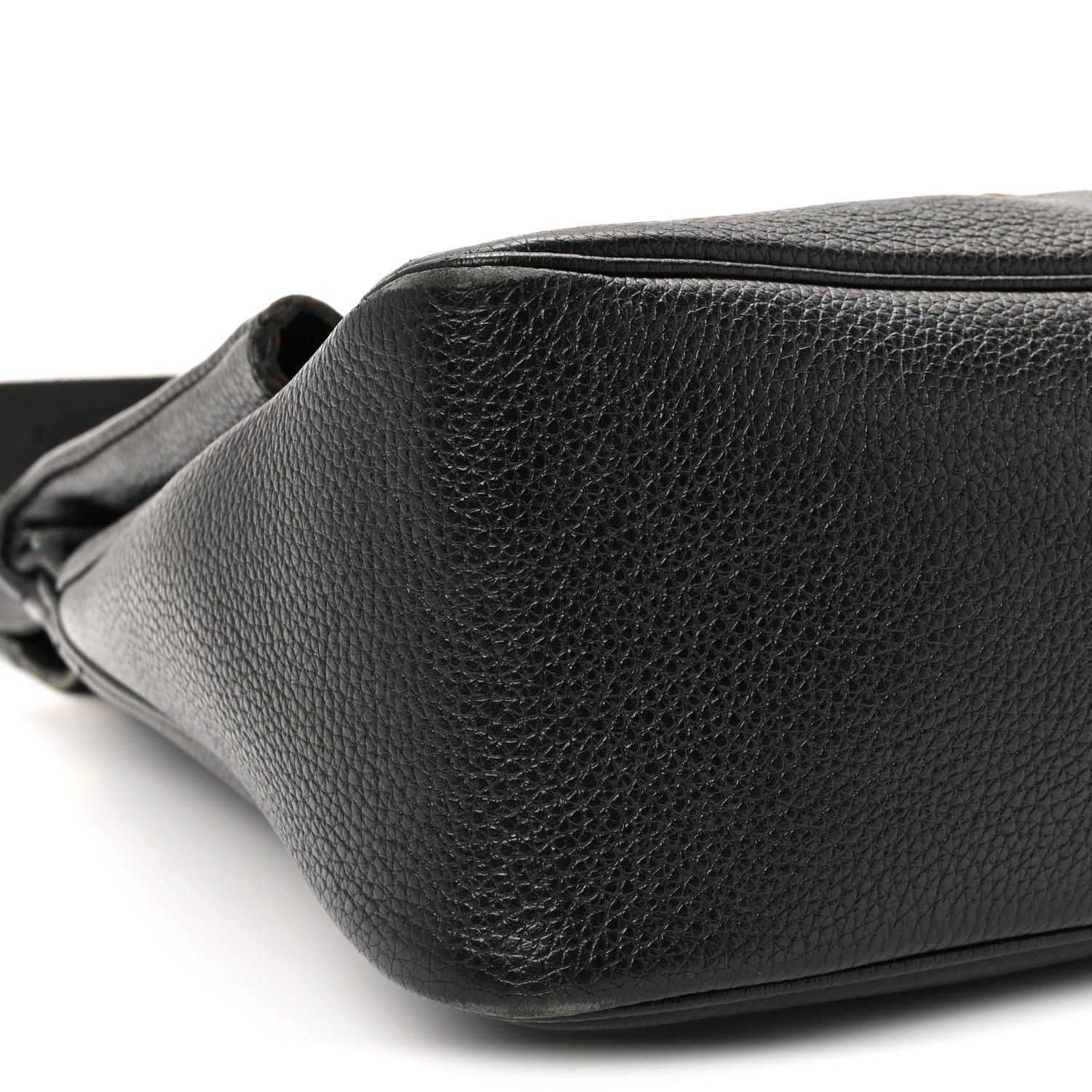 Delvaux Grained Calfskin Shoulder Bag Black 8 of 9