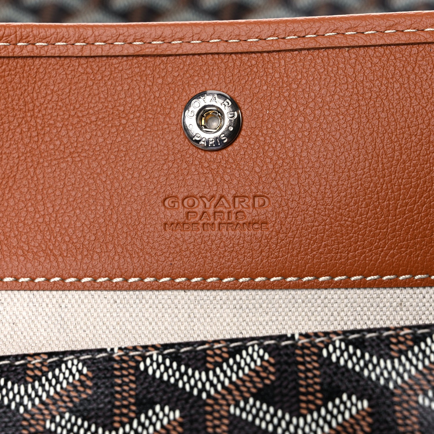 Goyard Goyardine Saint Louis GM Black Gold 6 of 8