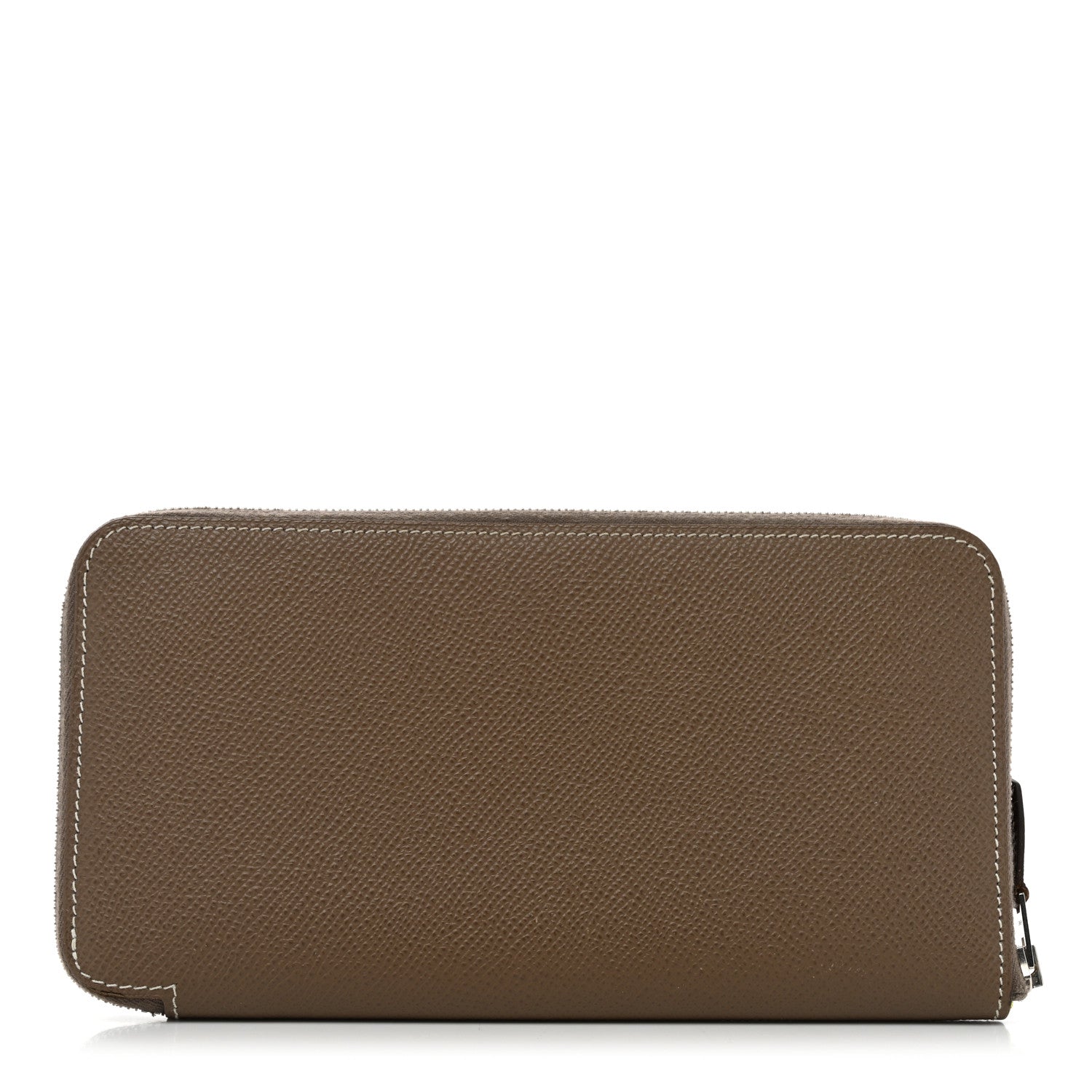 Hermes Epsom Silk'In Wallet Etoupe 1 of 8