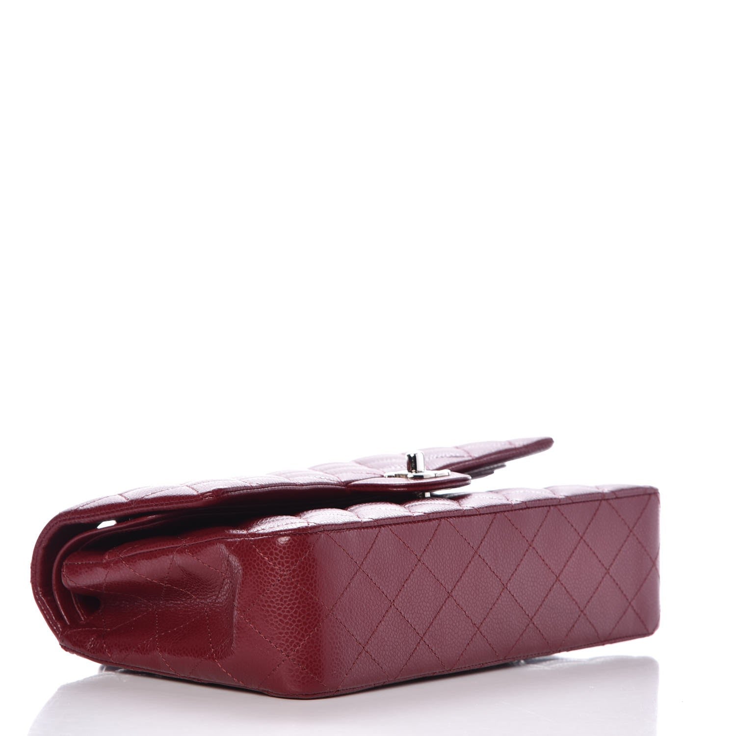 Chanel Caviar Quilted Medium Double Flap Red 5 of 9