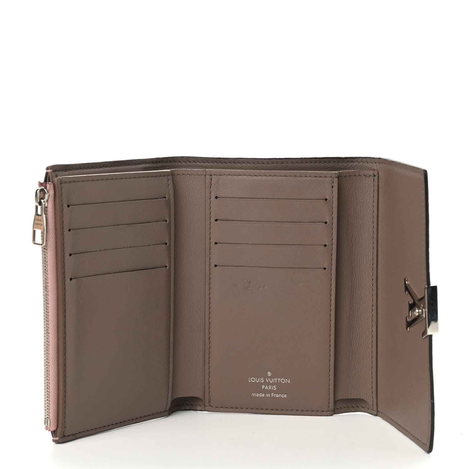 Louis Vuitton Taurillon Capucines Compact Wallet Magnolia 5 of 9