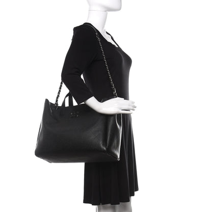 Chanel Caviar Stitched Large Shopping Tote Black 2 of 12