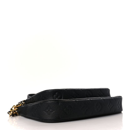 Louis Vuitton Empreinte Monogram Giant Multi Pochette Accessories Black 3 of 7