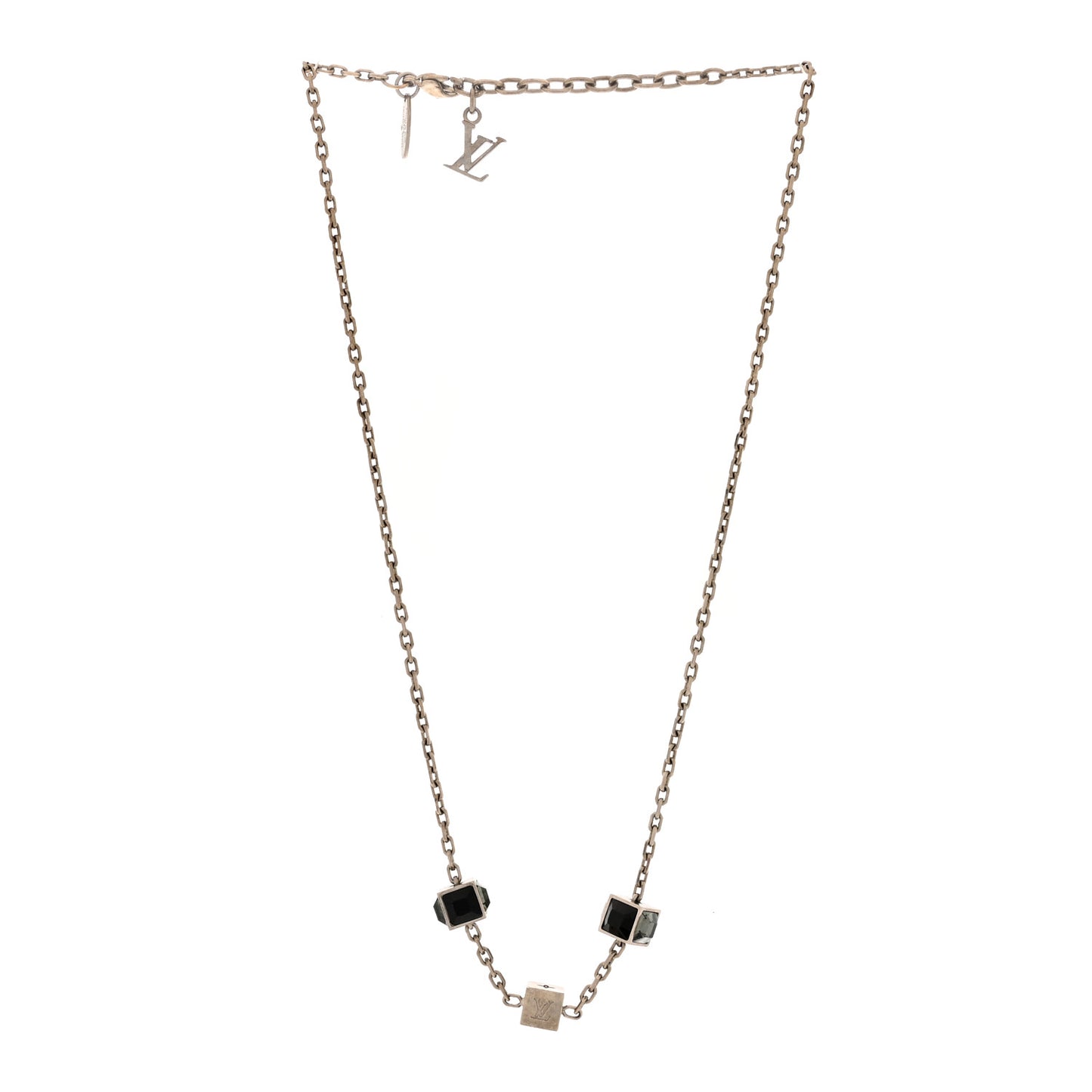 Swarovski Gamble Short Necklace Silver