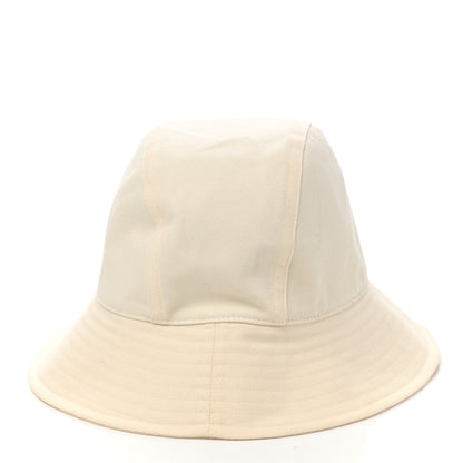 Hermes Cotton Bucket Hat 57 White 5 of 8