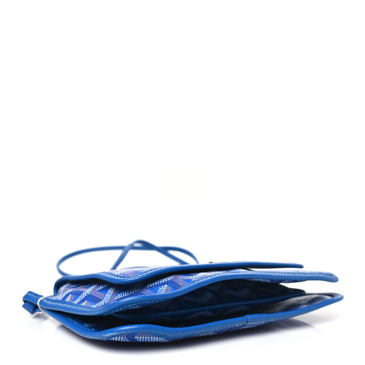 Goyardine Plumet Wallet Clutch Sky Blue