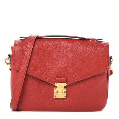 Louis Vuitton Empreinte Pochette Metis Cherry 1 of 13