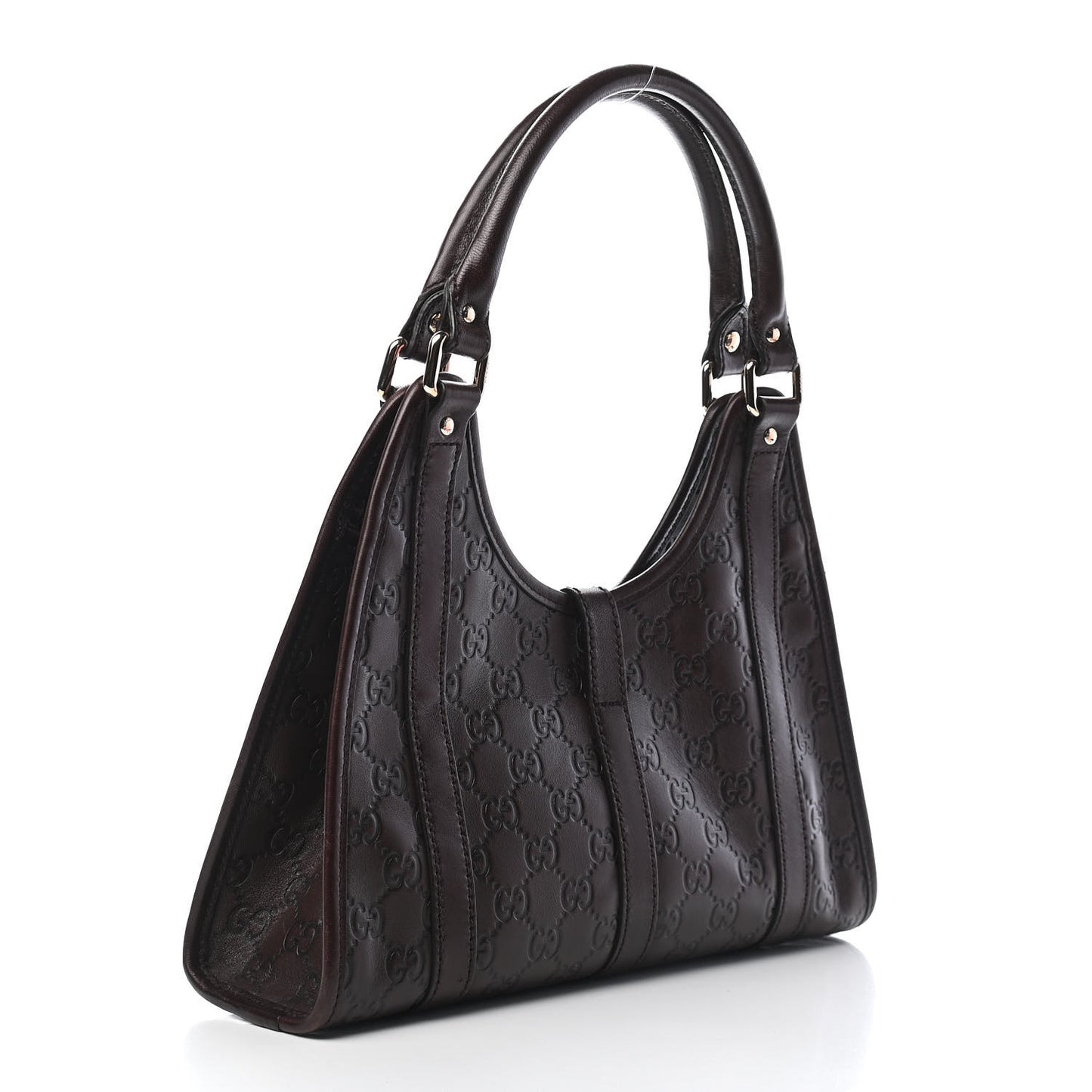 Guccissima Small Joy Shoulder Bag Brown