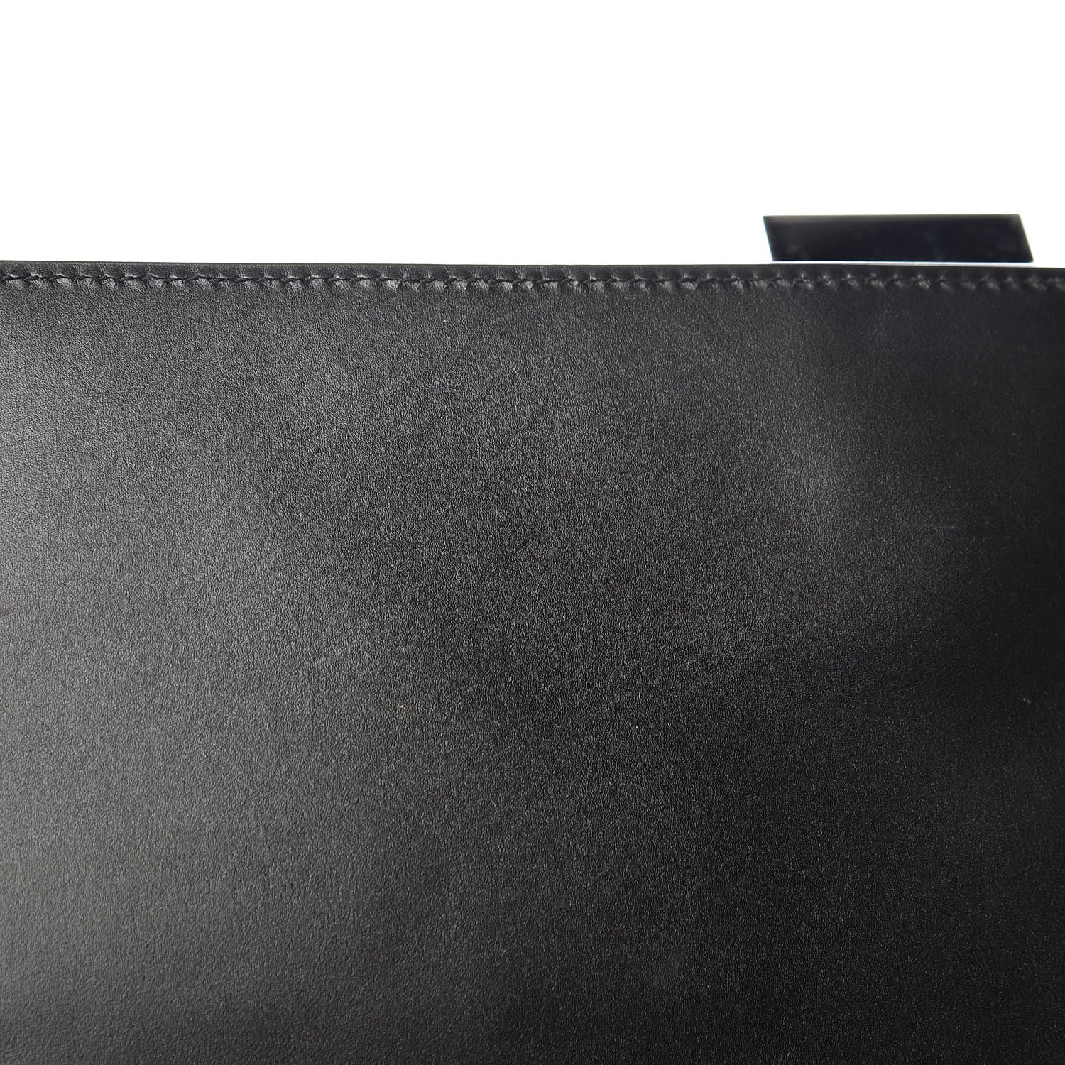 Gucci Guccissima Signature Medium Double Buckle Flap Messenger Bag Black 19 of 26