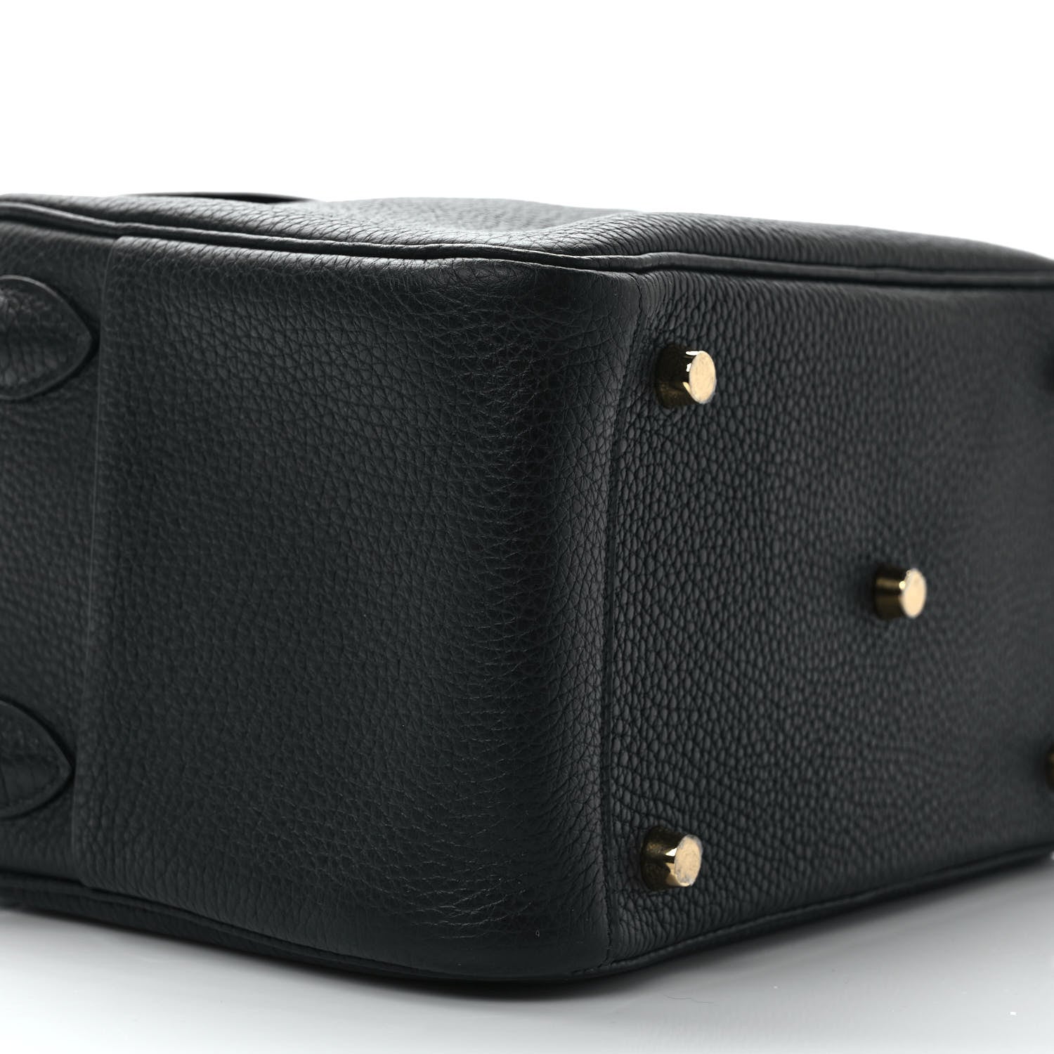 Hermes Taurillon Clemence Lindy 26 Black 7 of 9