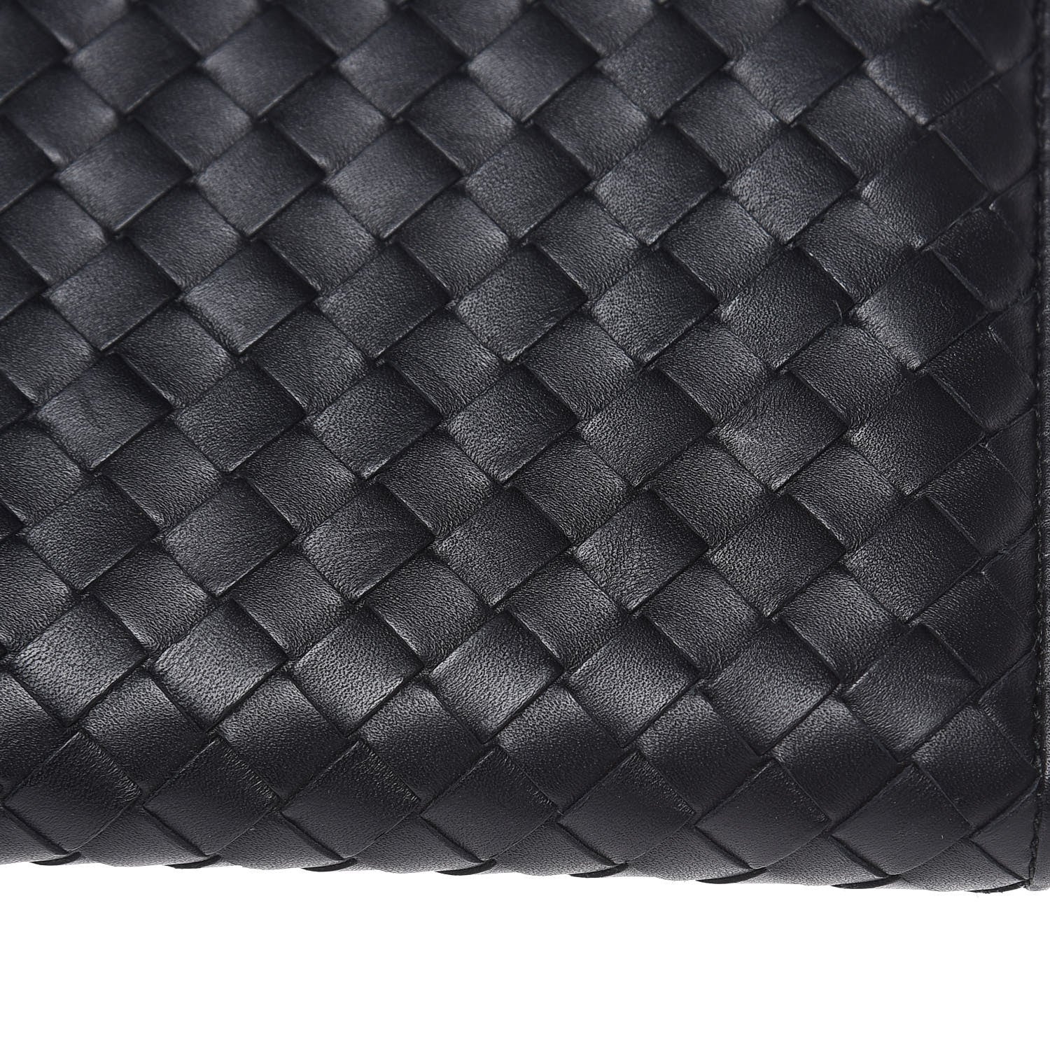 Bottega Veneta Nappa Intrecciato Zip Around Wallet Black 9 of 10