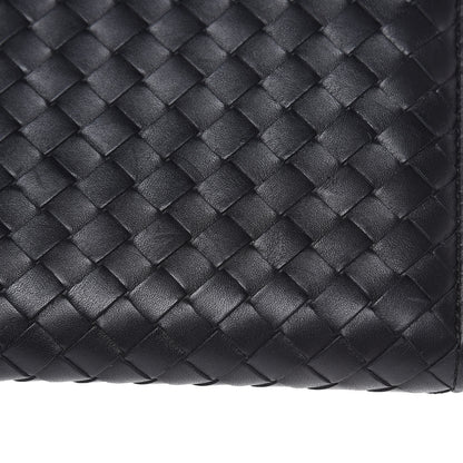 Bottega Veneta Nappa Intrecciato Zip Around Wallet Black 9 of 10