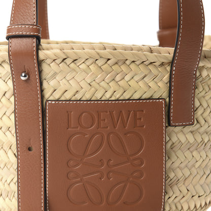 Loewe Raffia Small Basket Tote Bag Natural Tan 9 of 9