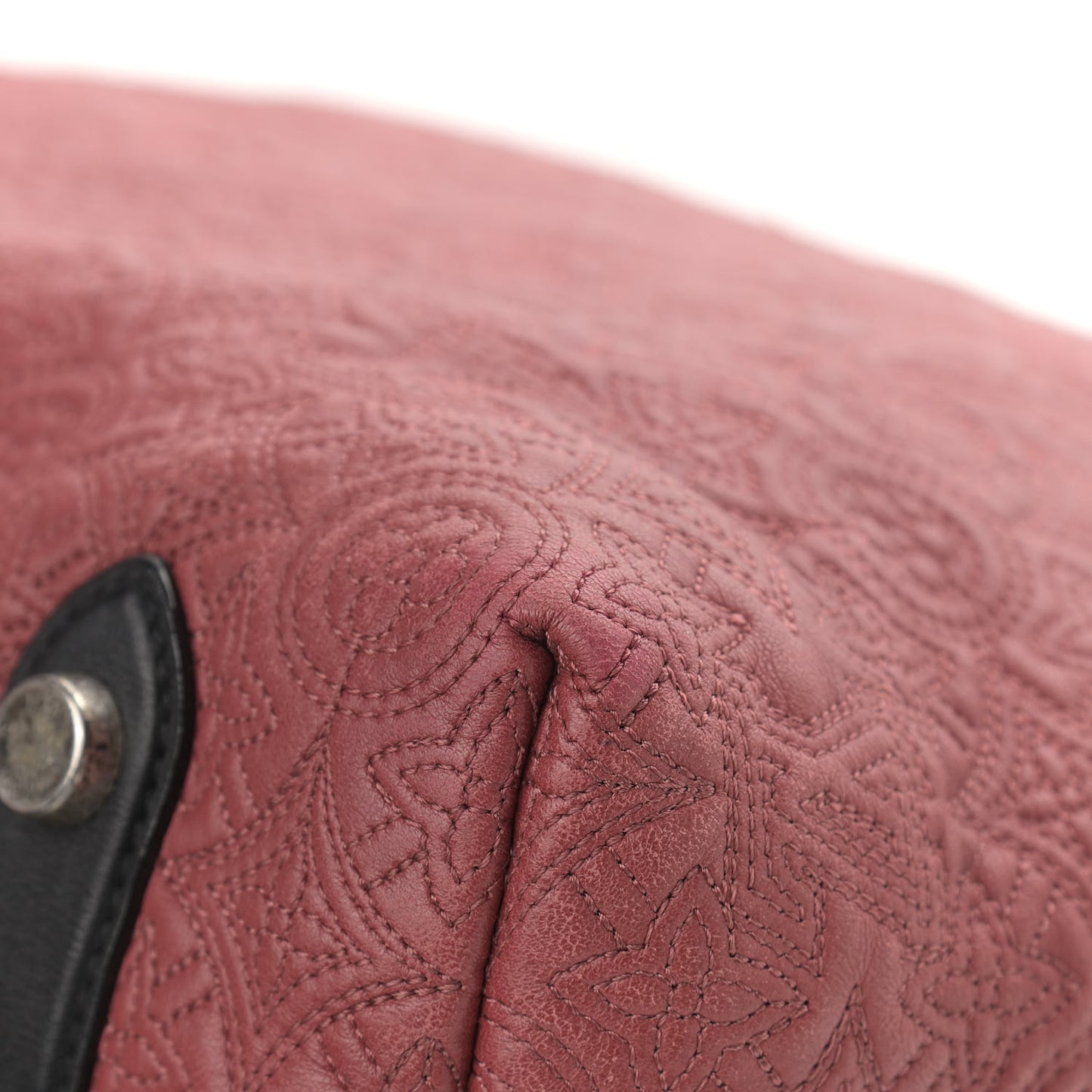 Monogram Lambskin Antheia Hobo PM Framboise