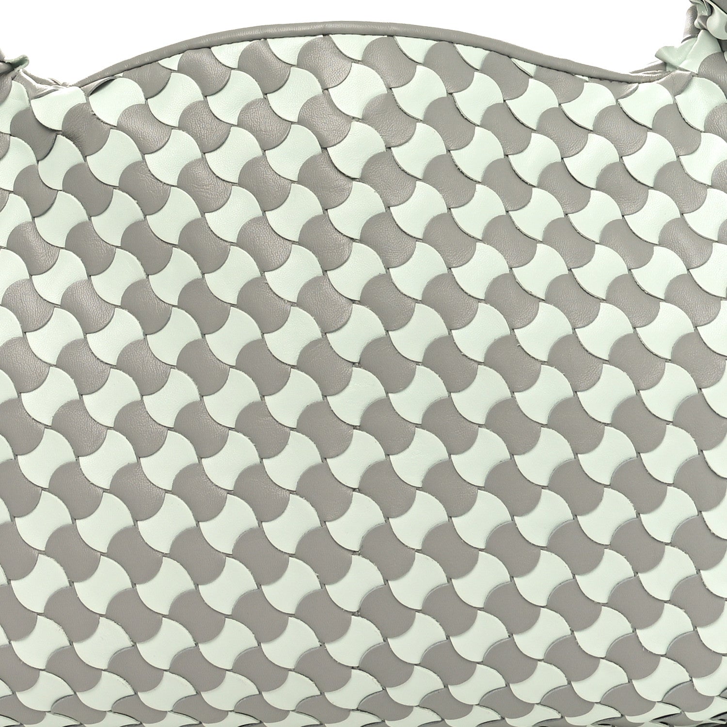 Bottega Veneta Calfskin Intrecciato Small Hop Agate Glacier 9 of 11