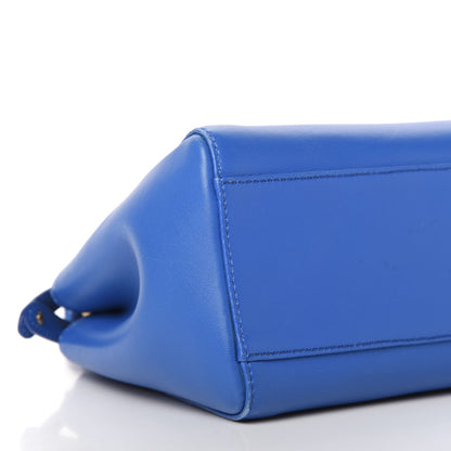 Fendi Nappa Mini Peekaboo Iconic Satchel Bleuette 6 of 10