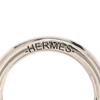 Hermes Palladium Permabrass Charms Mors a Jouet Scarf Ring 3 of 5