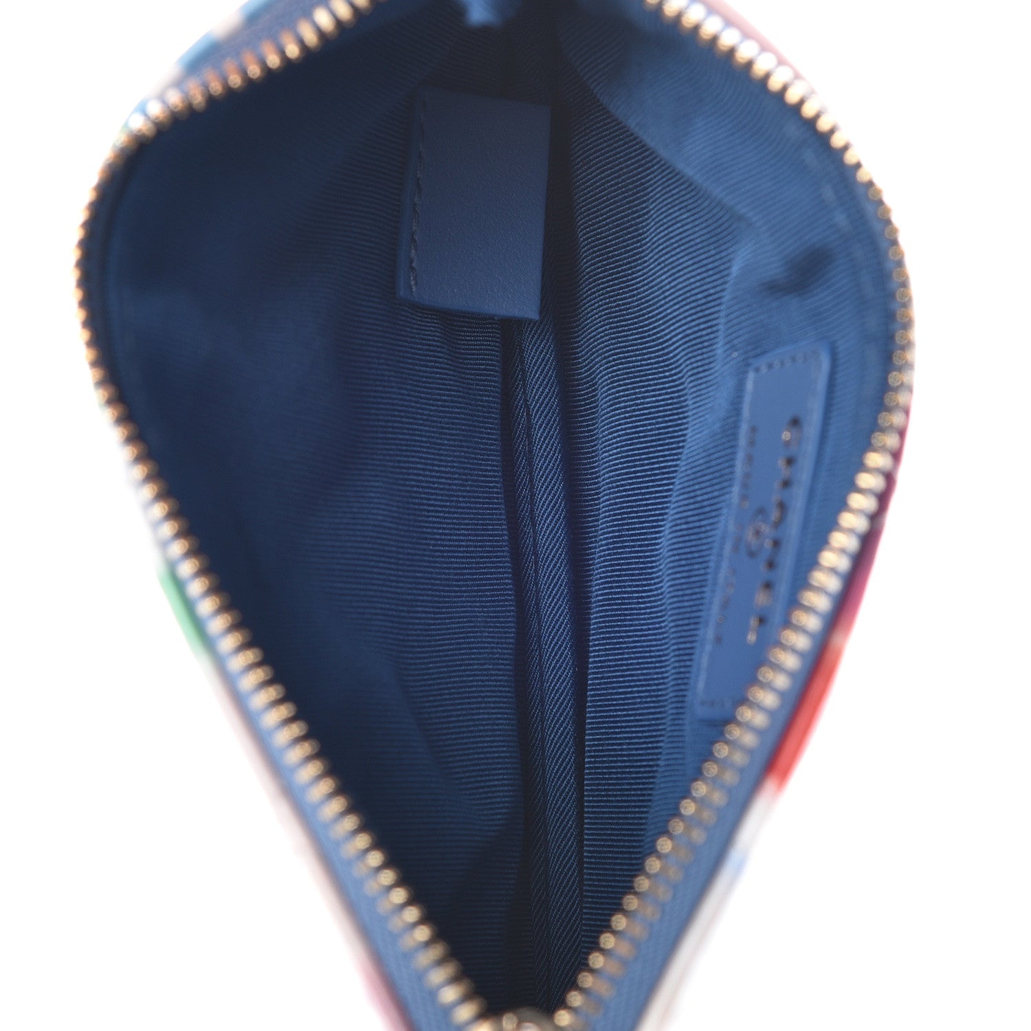 Chanel Patent Calfskin Printed Quilted Small Cosmetic Case Multicolor 5 of 8