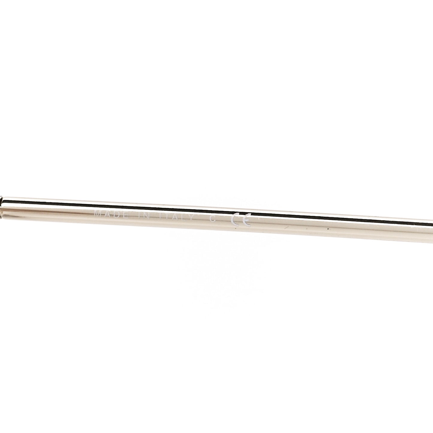 Metal Spring Round Sunglasses 4220 Gold Brown