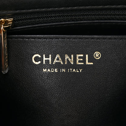 Chanel Lambskin Quilted Mini Square Flap Black 6 of 11