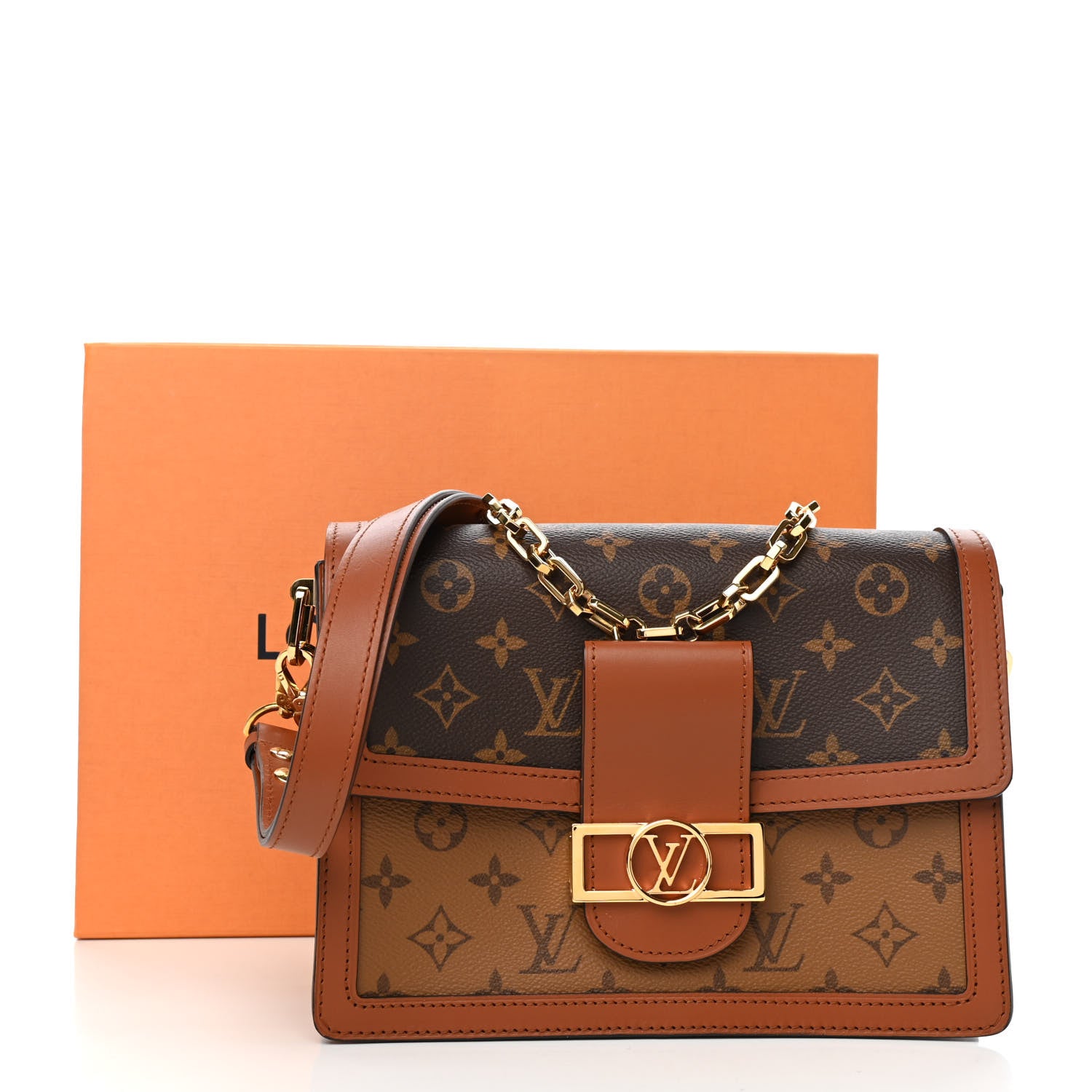 Louis Vuitton Reverse Monogram Dauphine MM 9 of 9
