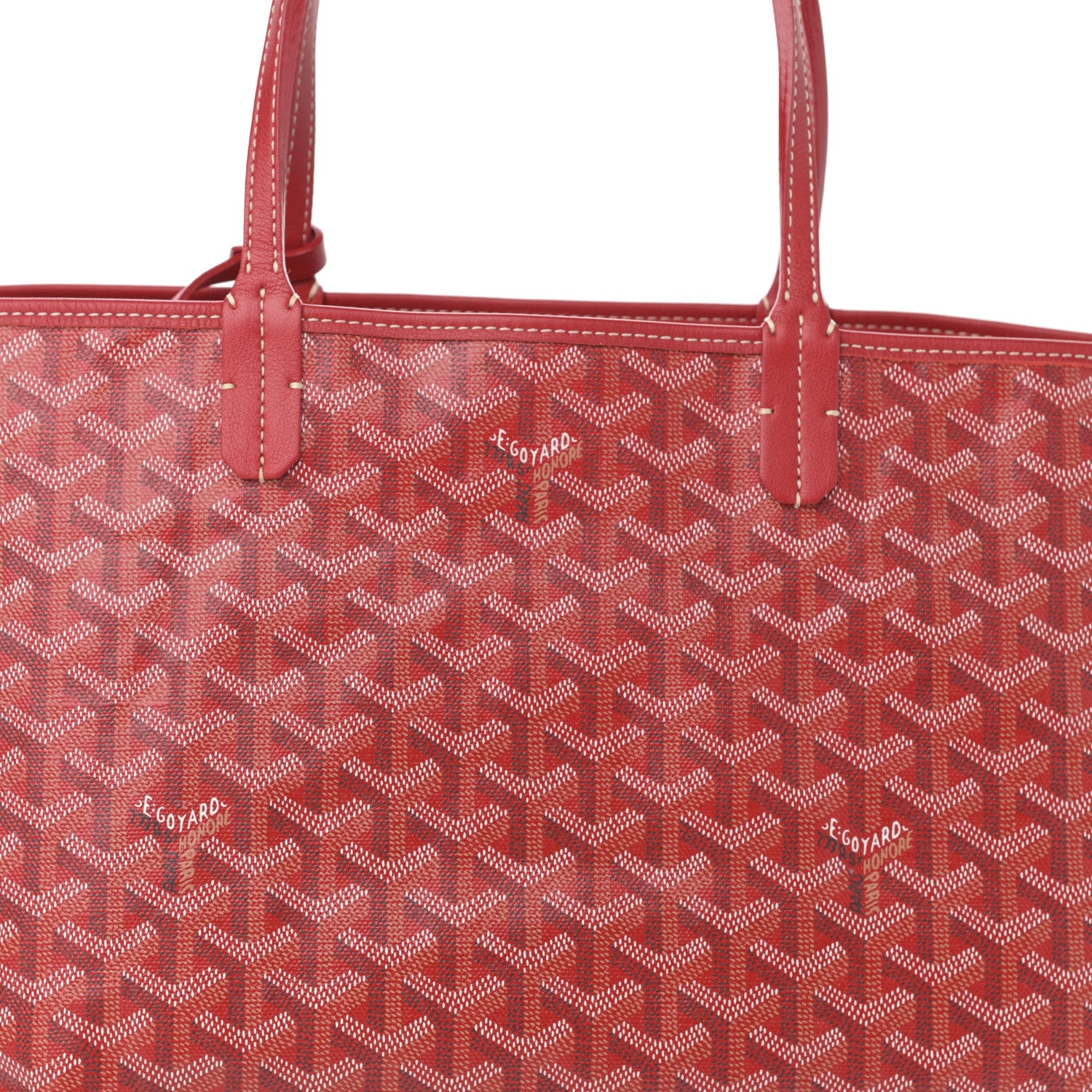Goyard Goyardine Saint Louis PM Red 9 of 11