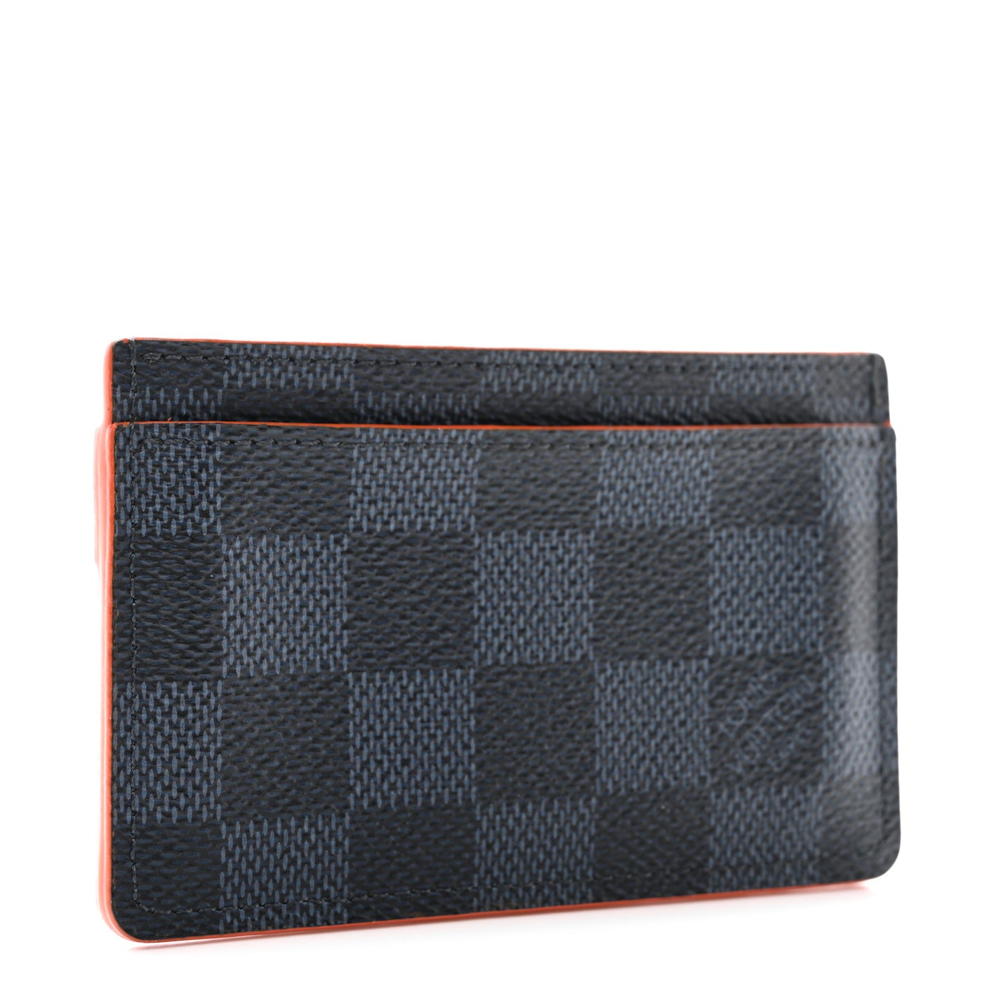 Damier Cobalt Race Porte Cartes Simple